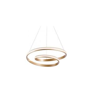 Redo Redo 01-1889 - LED Stm lustr na lanku TORSION LED/29W/230V 4000K pr. 55 cm bronz