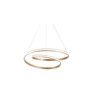 Redo Redo 01-1891 - LED Stm lustr na lanku TORSION LED/35W/230V 4000K pr. 75 cm bronz