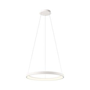 Redo Redo 01-2672 - LED Stmívatelný lustr na lanku ICONIC LED/50W/230V pr. 58 cm bílá