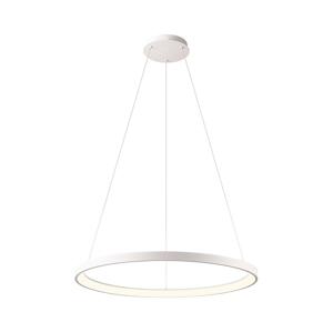 Redo Redo 01-2675 - LED Stmívatelný lustr na lanku ICONIC LED/60W/230V pr. 78 cm bílá