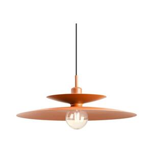 Redo 01-3049 - Lustr na lanku GUNNAR 1xE27/42W/230V pr. 50 cm oranžová 01-3049