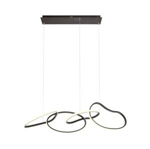 Redo 01-3390 - LED Stmívatelný lustr na lanku BIAS LED/90W/230V černá 01-3390