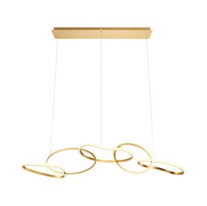 Redo 01-3392 - LED Stmívatelný lustr na lanku BIAS LED/120W/230V zlatá 01-3392