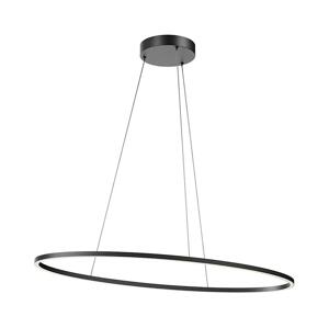 Redo 01-3339 - LED Stmívatelný lustr na lanku LEO LED/48W/230V černá 01-3339