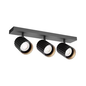 Redo 01-3406 - Bodové svítidlo DELPHI 3xGU10/7W/230V černá 01-3406