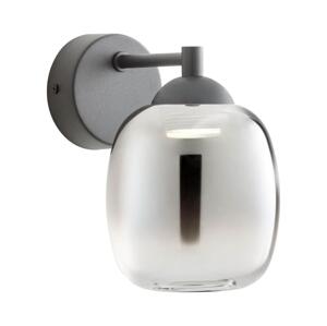 Redo 01-3483 - LED Nástěnná lampa KHADI LED/6W/230V CRI 90 černá/kouřová 01-3483