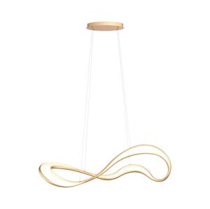 Redo 01-3598 - LED Stmívatelný lustr na lanku TEMPEST LED/58W/230V zlatá 01-3598