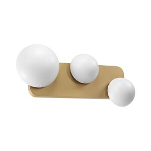 Redo 01-4329 - LED Nástěnné svítidlo LUMIEN 3xLED/18W/230V 2700/3000K zlatá 01-4329