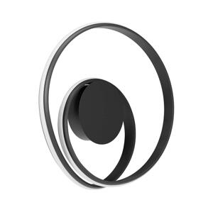 Redo 01-4356 - LED Stmívatelné nástěnné svítidlo TORSION LED/30W/230V černá 01-4356