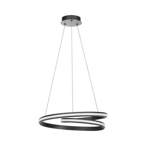 Redo 01-4362 - LED Stmívatelný lustr na lanku TORSION LED/40W/230V černá 01-4362