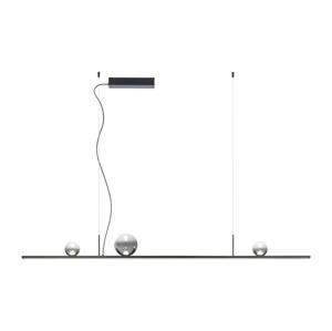 Redo 01-4302 - LED Stmívatelný lustr na lanku DUNE LED/48W/230V černá/kouřová 01-4302