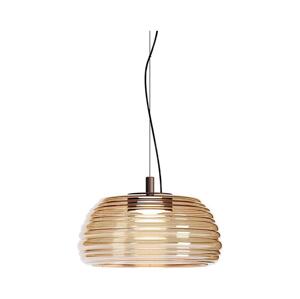 Redo 01-4540 - LED Stmívatelný lustr na lanku ONDULA LED/12W/230V béžová/kouřová 01-4540