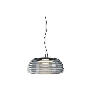 Redo 01-4541 - LED Stmívatelný lustr na lanku ONDULA LED/12W/230V černá/kouřová 01-4541