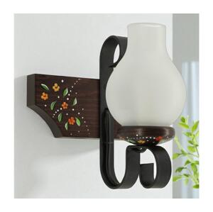 Brilagi - Nástěnné svítidlo QUEEN 1xE14/40W/230V buk/wenge EX-01078