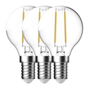 Nordlux Nordlux - SADA 3x LED Žárovka FILAMENT G45 E14/4W/230V 4000K