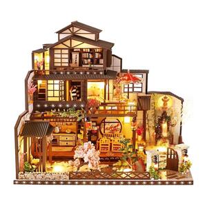 2Kids Toys 2Kids Toys - Miniatura domečku Honosná sakurová vila 2xAAA