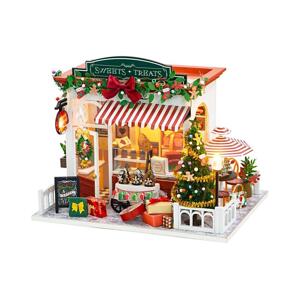 2Kids Toys 2Kids Toys - Miniatura domečku Vánoční cukrárna 2xAAA