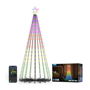 Govee-LED RGBIC Vánoční stromeček s hvězdou LED/15W/230V IP65 1,8m Matter Wi-Fi H6840311