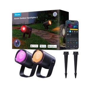 Govee Govee - LED RGBWW Stmívatelný reflektor LED/12W/230V IP67 2700-6500K Wi-Fi
