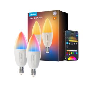 Govee SADA 2x LED RGBWW Stmívatelná žárovka E14/5W/230V 2700-6500K Wi-Fi - Govee