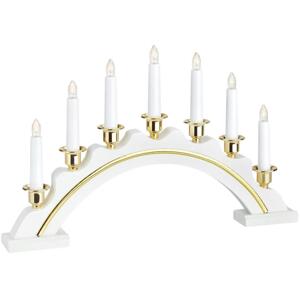 Markslöjd Markslöjd 704768 - LED Vánoční svícen CELINE LED/1,4W/230V borovice/bílá