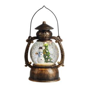 Markslöjd Markslöjd 705053 - LED Vánoční dekorace LOTHAR LED/0,15W/3xAA lucerna bronz