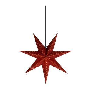 Markslöjd Markslöjd 705807 - Vánoční dekorace EMBLA 1xE14/6W/230V pr. 45 cm červená