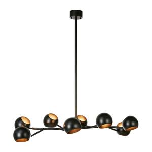 Markslöjd Markslöjd 108852 - Lustr na tyči EDGAR 8xE14/40W/230V černá