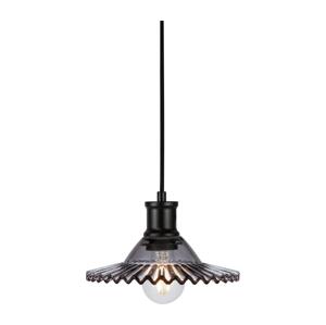 Markslöjd Markslöjd 108854 - Lustr na lanku NOVIA 1xE27/40W/230V černá/kouřová