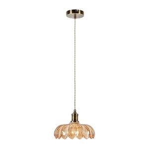 Markslöjd Markslöjd 108858 - Lustr na lanku KURAGE 1xE27/40W/230V mosaz/kouřová béžová