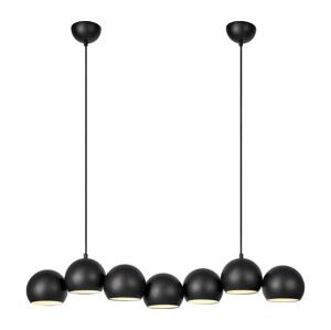 Markslöjd Markslöjd 108860 - Lustr na lanku CUPOLO 7xE14/40W/230V černá