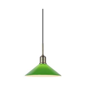 Markslöjd Markslöjd 108868 - Lustr na lanku VELA 1xE27/40W/230V mosaz/zelená
