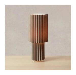 Markslöjd 108898 - Stolní lampa CATIS 1xE27/60W/230V 45 cm šedá 108898