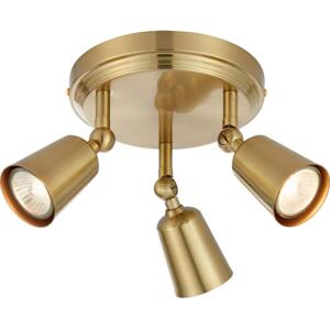 Markslöjd Markslöjd 108980 - Bodové svítidlo TINY 3xGU10/7W/230V mosaz