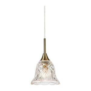 Markslöjd Markslöjd 109011 - Lustr na lanku LUNA 1xE14/40W/230V mosaz