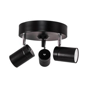 ByRydens ByRydens 4200710-4002 - Bodové svítidlo CORRECT 3xGU10/7W/230V černá