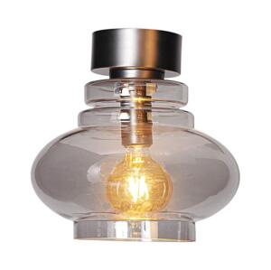 ByRydens 4202200-4500-Strop svítidlo DOLORES 1xE27/5W/230V pr.30 cm šedá/kouřová 4202200-4500