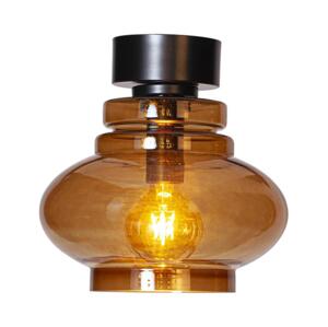 ByRydens 4202200-5512-Strop svítidlo DOLORES 1xE27/5W/230V pr.30cm hnědá/kouřová 4202200-5512