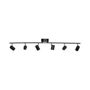 ByRydens ByRydens 4202100-4002 - Bodové svítidlo CORRECT 6xGU10/7W/230V černá