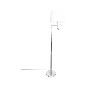 ByRydens ByRydens 1988780-5000-LED Stoj. lampa ORLANDO 1xE27/5W/230V+LED/3W bílá/chrom