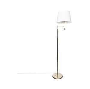 ByRydens ByRydens 1988780-6509-LED Stoj. lampa ORLANDO 1xE27/5W/230V + LED/3W bílá/zlatá