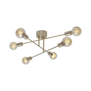 Cottex P7216BM - Přisazený lustr BATON 6xE27/60W/230V mosaz P7216BM