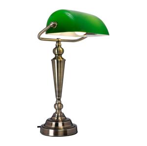Cottex B1019AGR - Stolní lampa THE BANKER 1xE27/60W/230V B1019AGR