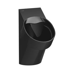 LAUFEN H8402857160001 -Pisoár VAL zadní přívod, zadní odpad keramika/matná černá H8402857160001
