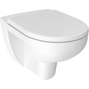 JIKA H8663850000001- Závěsné WC + záchodové prkénko LYRA duroplast/bílá H8663850000001