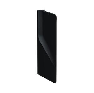 LAUFEN H8472800200001 -Pisoárová dělící stěna VAL 69x37 cm keramika/lesklá černá H8472800200001