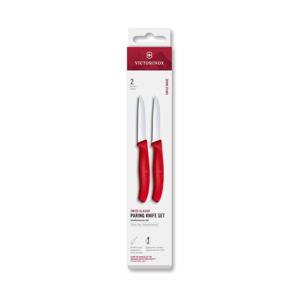 Victorinox - Sada kuchyňských nožů na zeleninu SWISS CLASSIC 8 cm 2 ks červená 6.7491.2C1