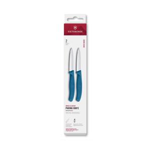 Victorinox - Sada kuchyňských nožů na zeleninu SWISS CLASSIC 8 cm 2 ks modrá 6.7602.2C1