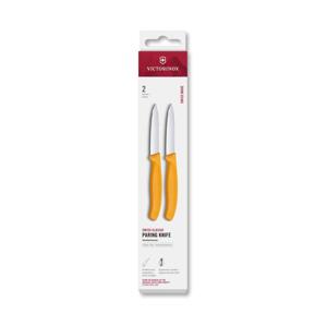Victorinox - Sada kuchyňských nožů na zeleninu SWISS CLASSIC 8 cm 2 ks žlutá 6.7608.2C1