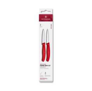 Victorinox - Sada kuchyňských nožů na zeleninu SWISS CLASSIC 8 cm 2 ks červená 6.7691.2C1